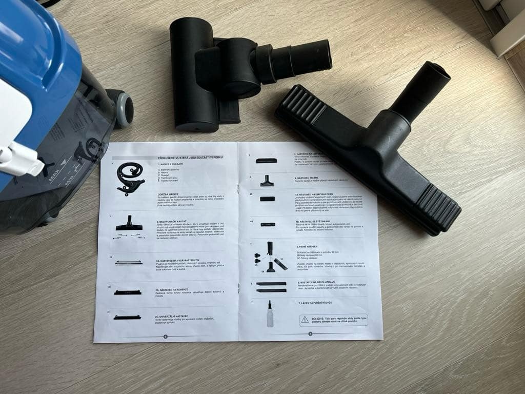 Parní čistič a vysavač MEDI CLEAN HERA - 5