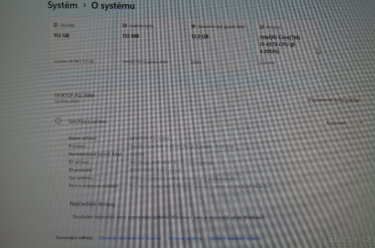 Dell OptiPlex 3020 SFF i5/12GB/SSD 128GB - 5