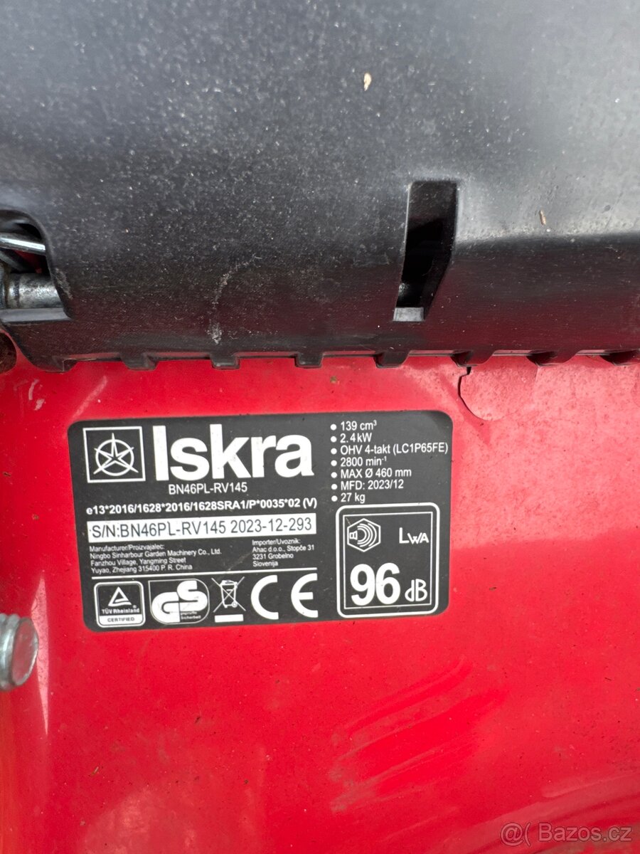 Zánovní sekačka Iskra - 5
