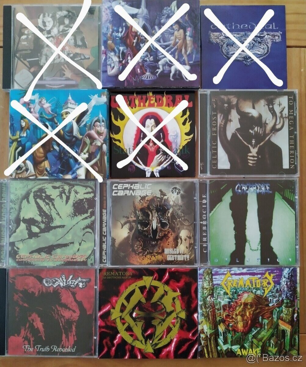 CD metal - zahraniční, část A - SLEVA - 5