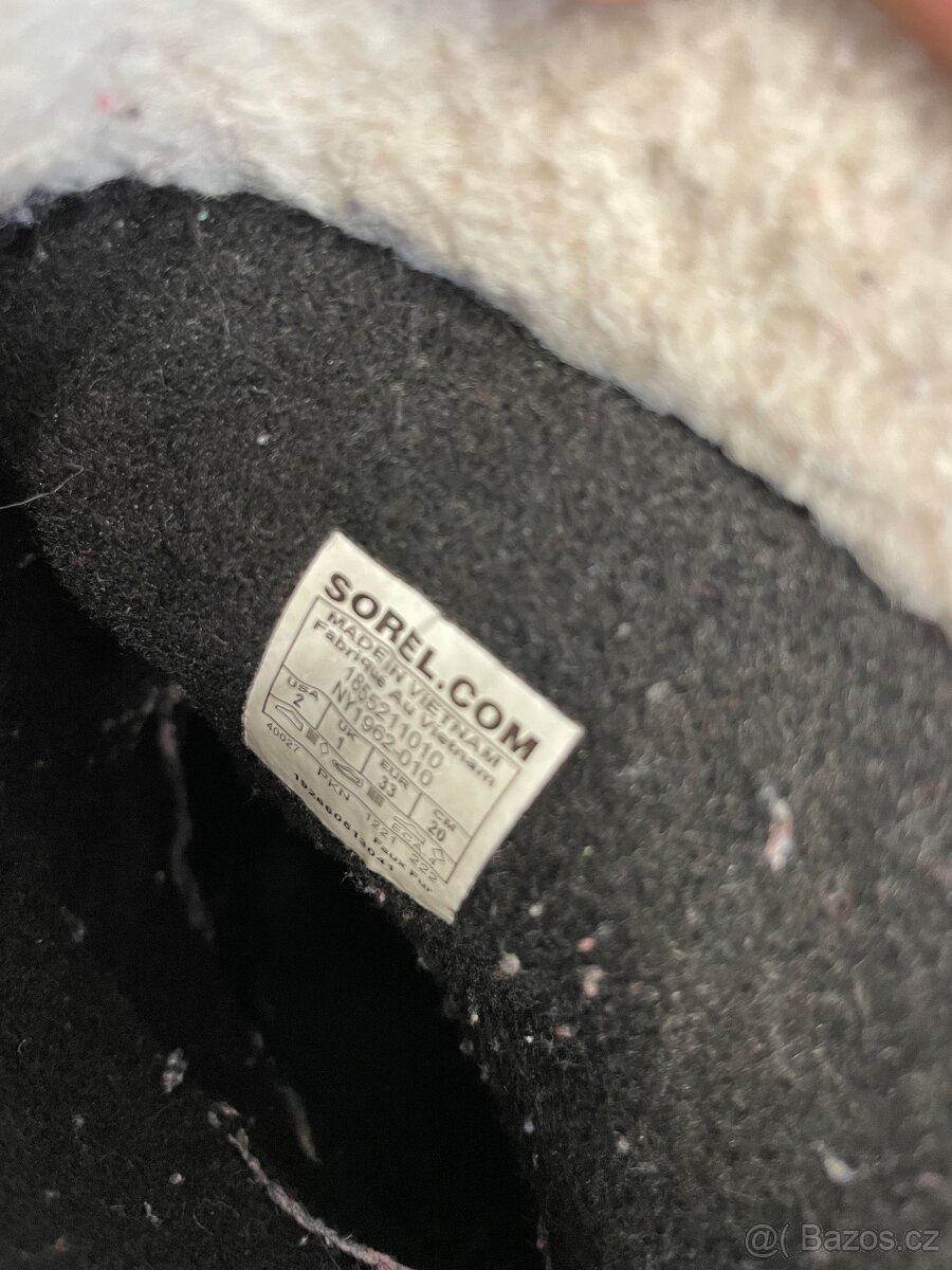 Zimní boty Sorel vel. 33 - 5