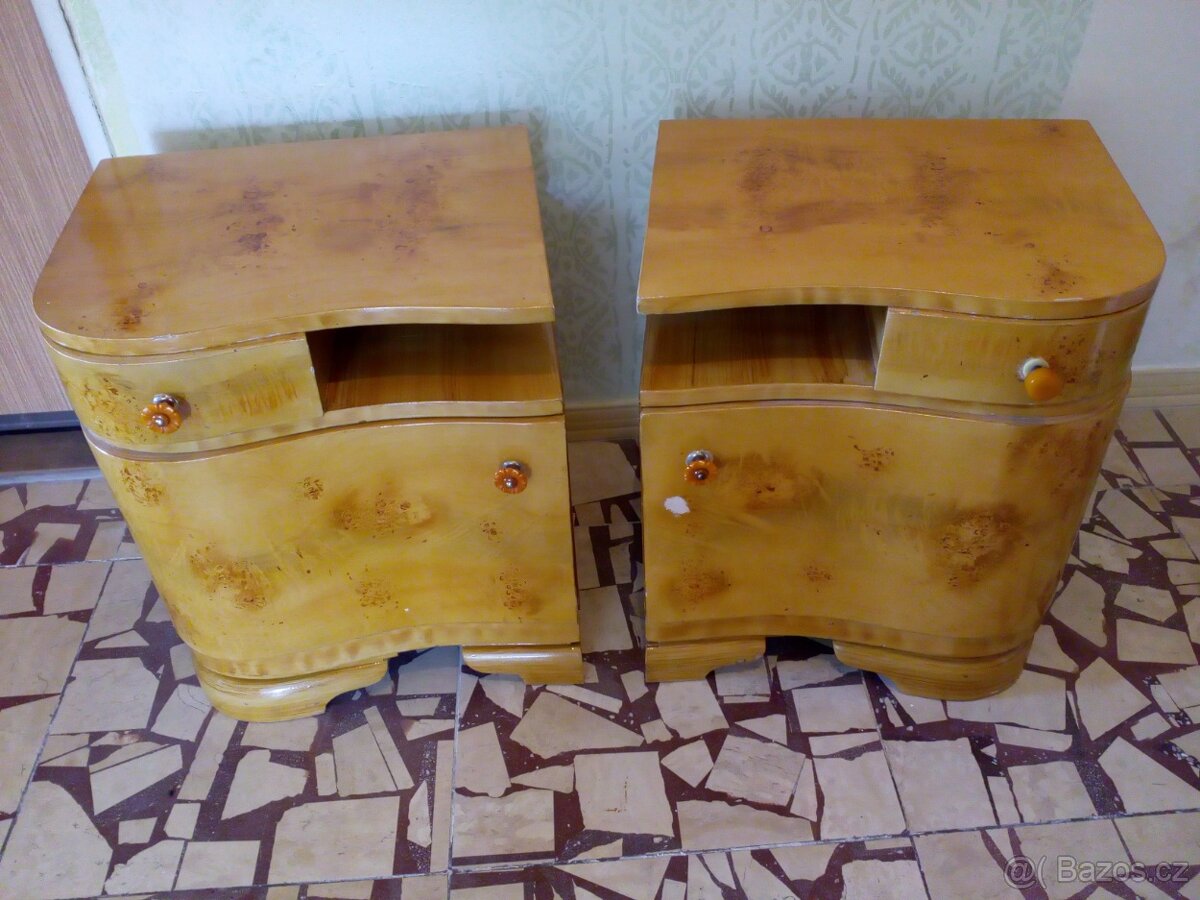 Prodám retro skříně,noč.stolky - 5