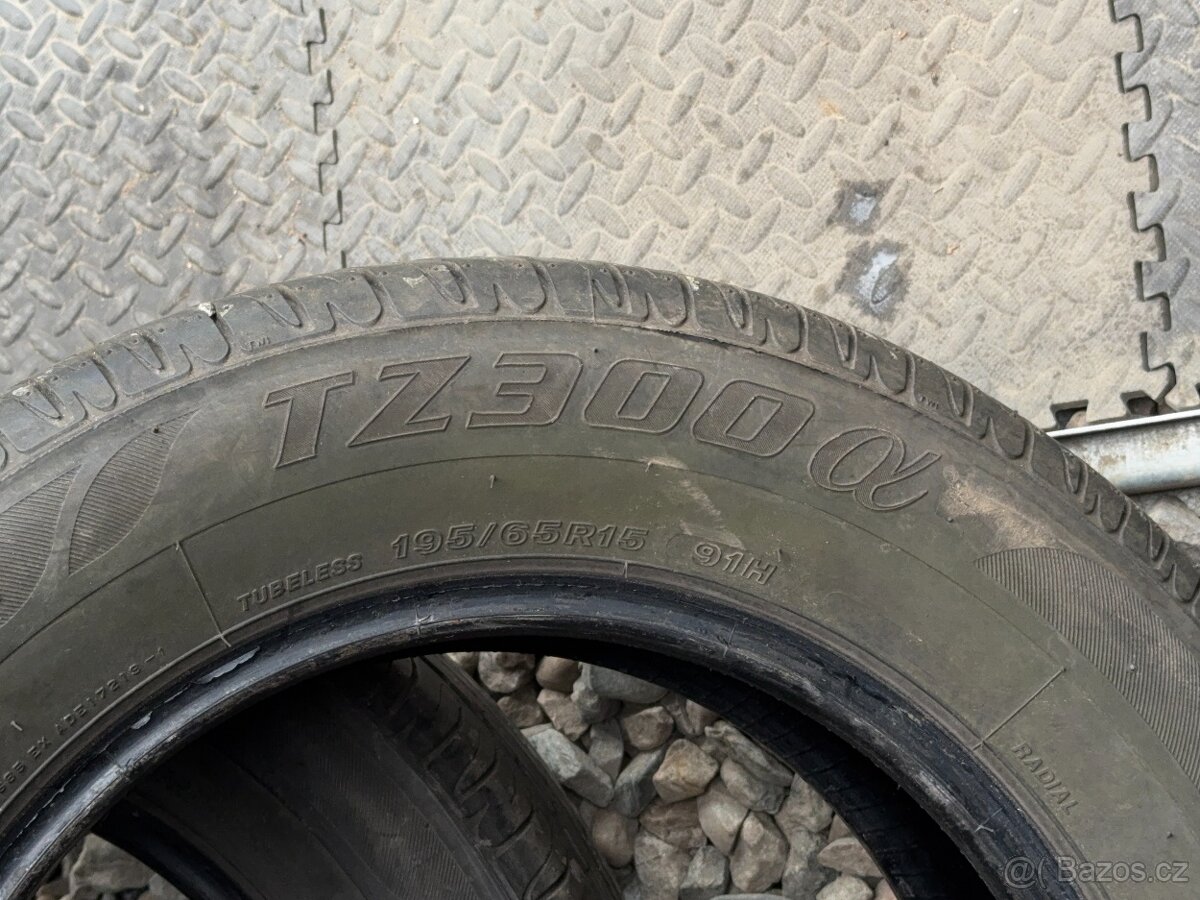 195/65/15 - Firestone letní pár pneu - 5