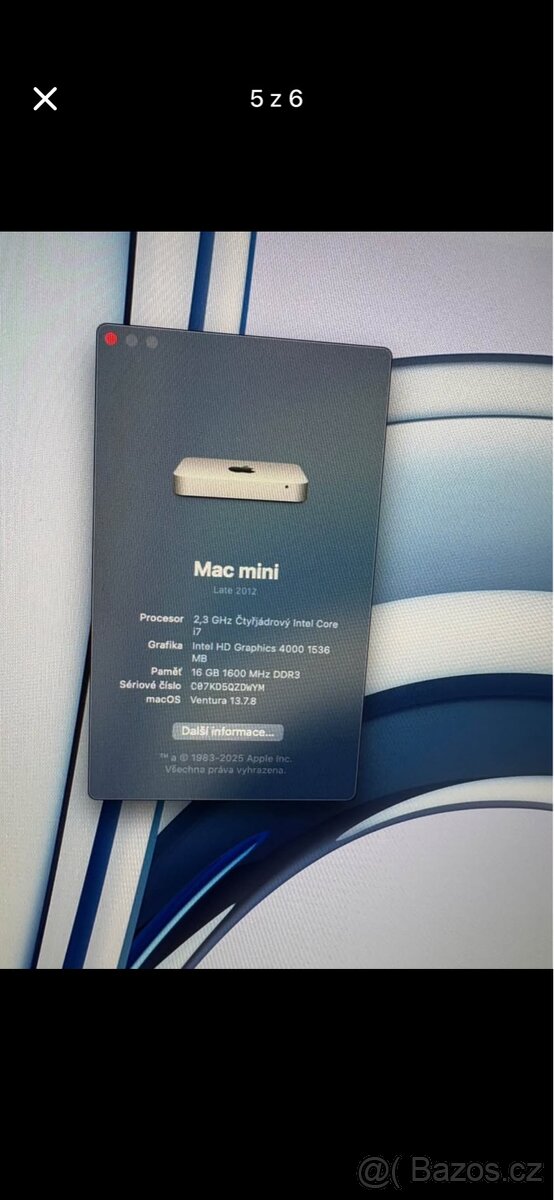 Mac mini late 2012 16gb ram - 5