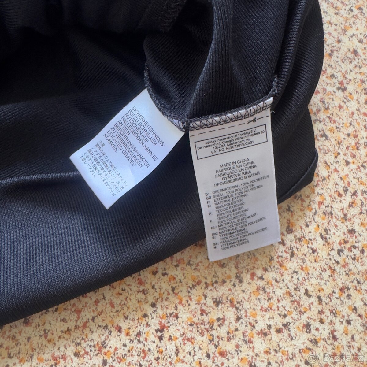 Adidas černá mikina | vel. M | solidní stav - 5