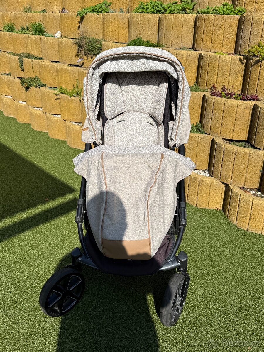 Kočárek Patron F4C dvoj kombinace + Cybex skládací - 5
