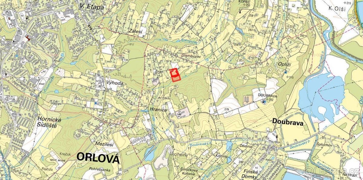 Pozemek, bydlení, prodej, Doubrava, Karviná - 5