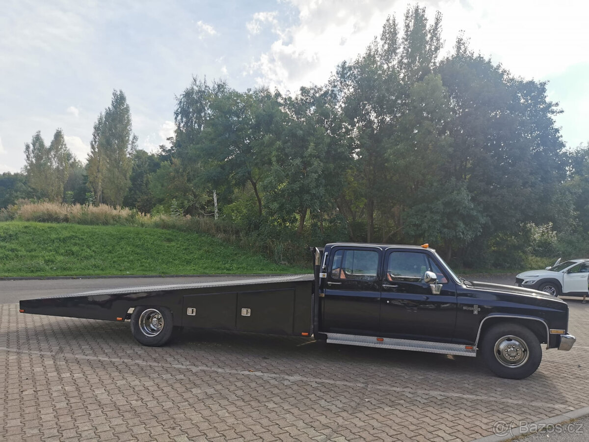 Chevrolet 3+3 C30 double cab odtahovka hauler