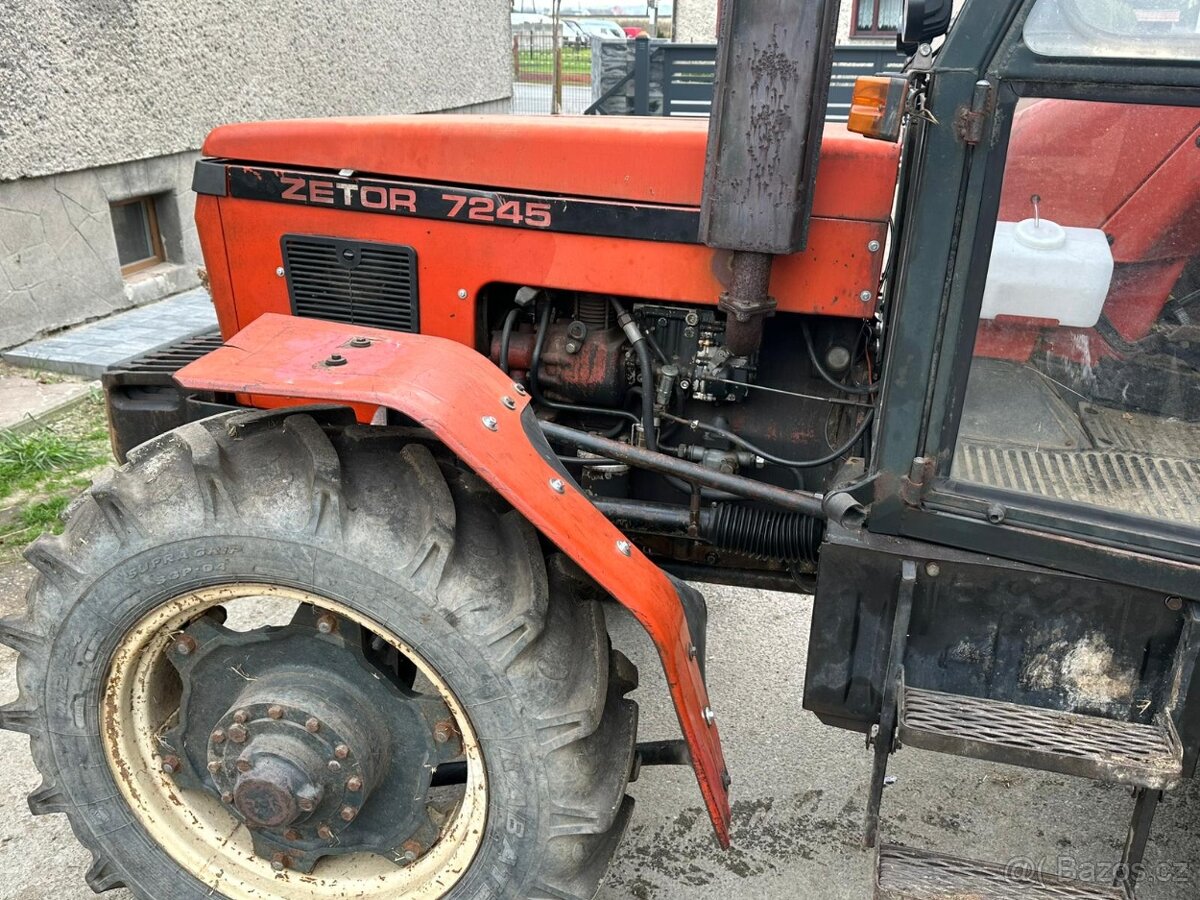 Traktor Zetor 7245, r.v.1990, první majitel, zachovalý stav - 5