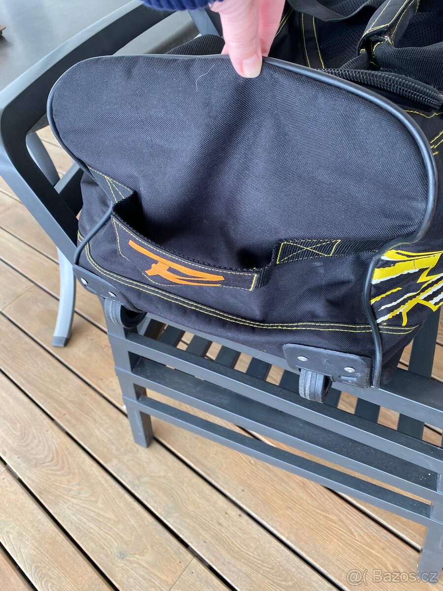 Rossignol černá sportovní taška na kolečkách - 5