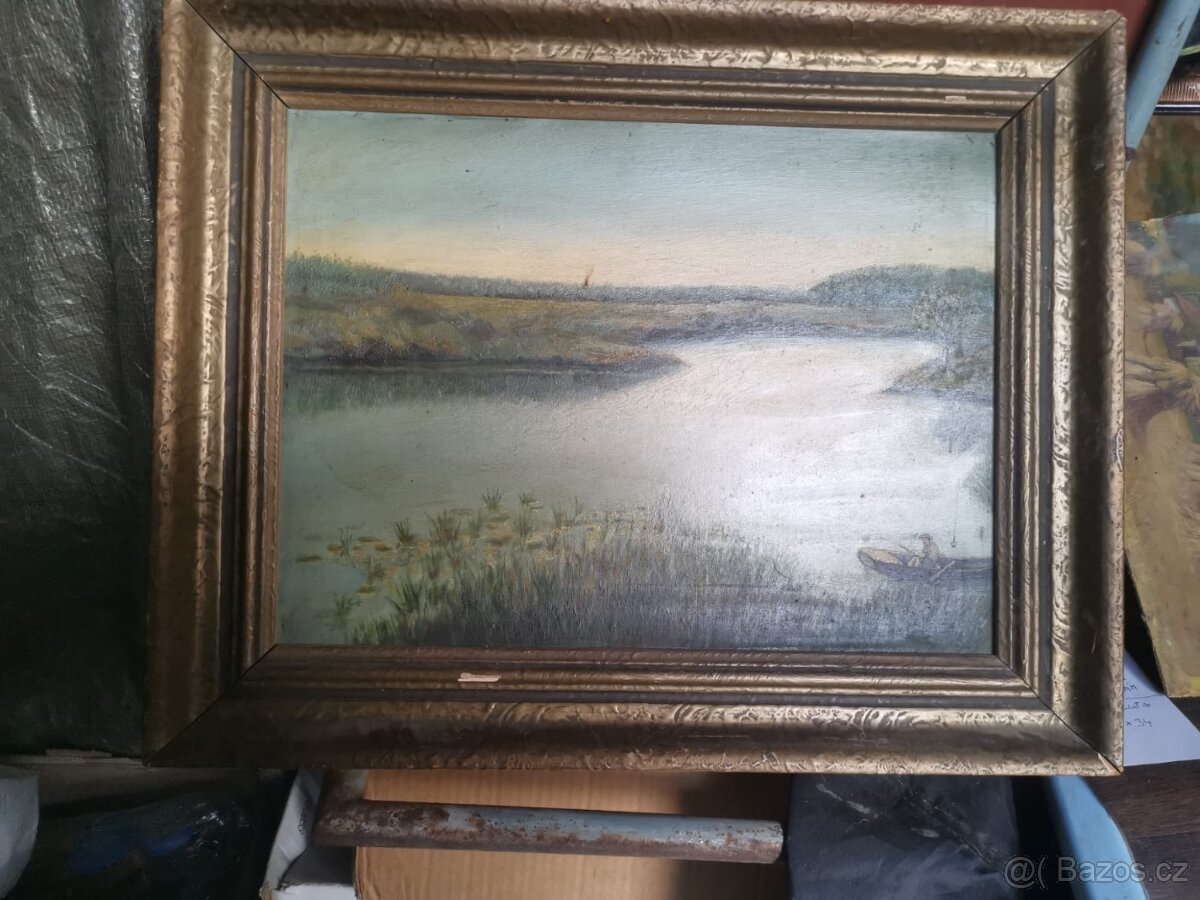 Prodam staré obrazy, malba - 5