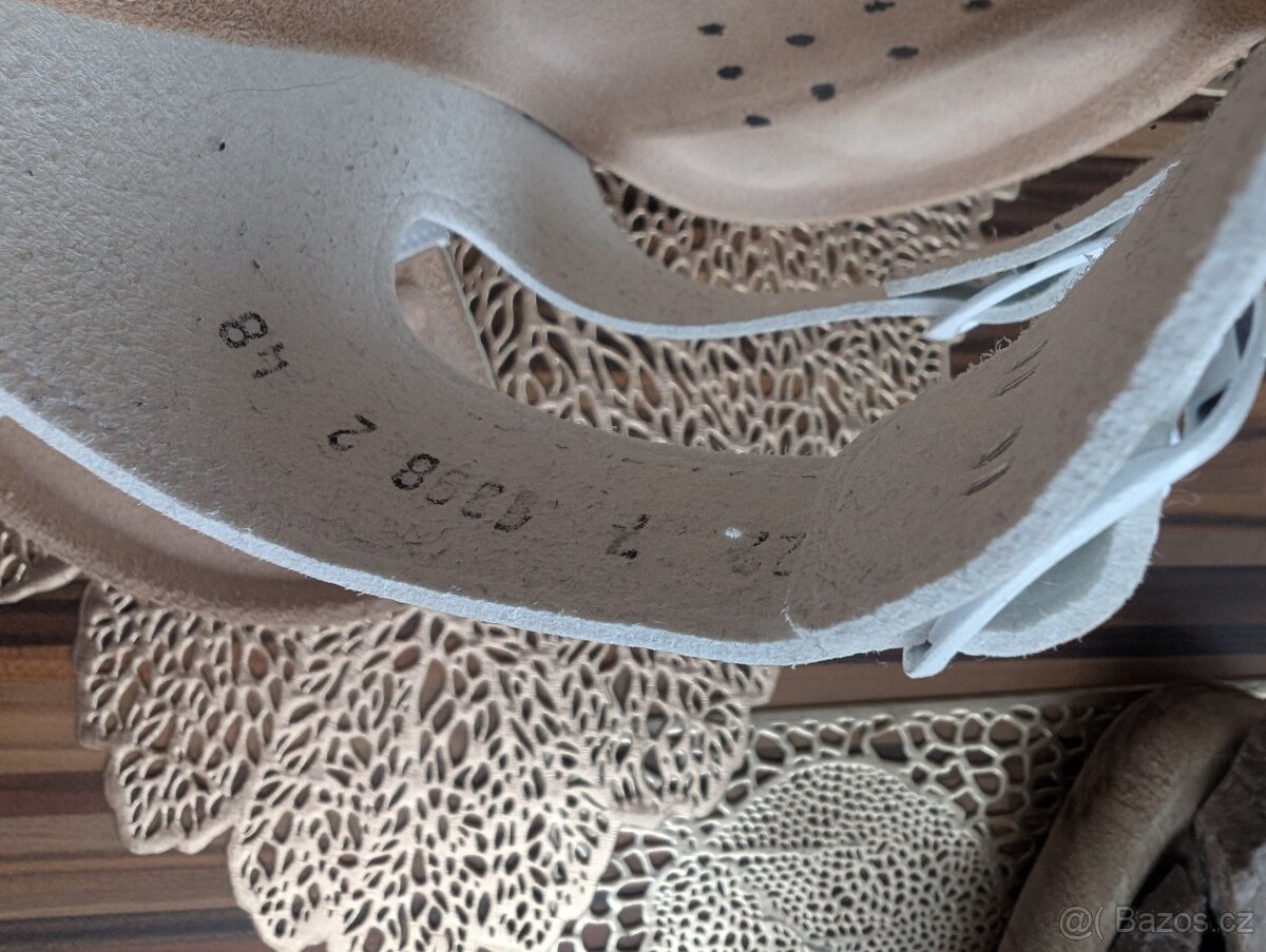 Santé bílé pantofle antistatické ESD vel.48 - 5