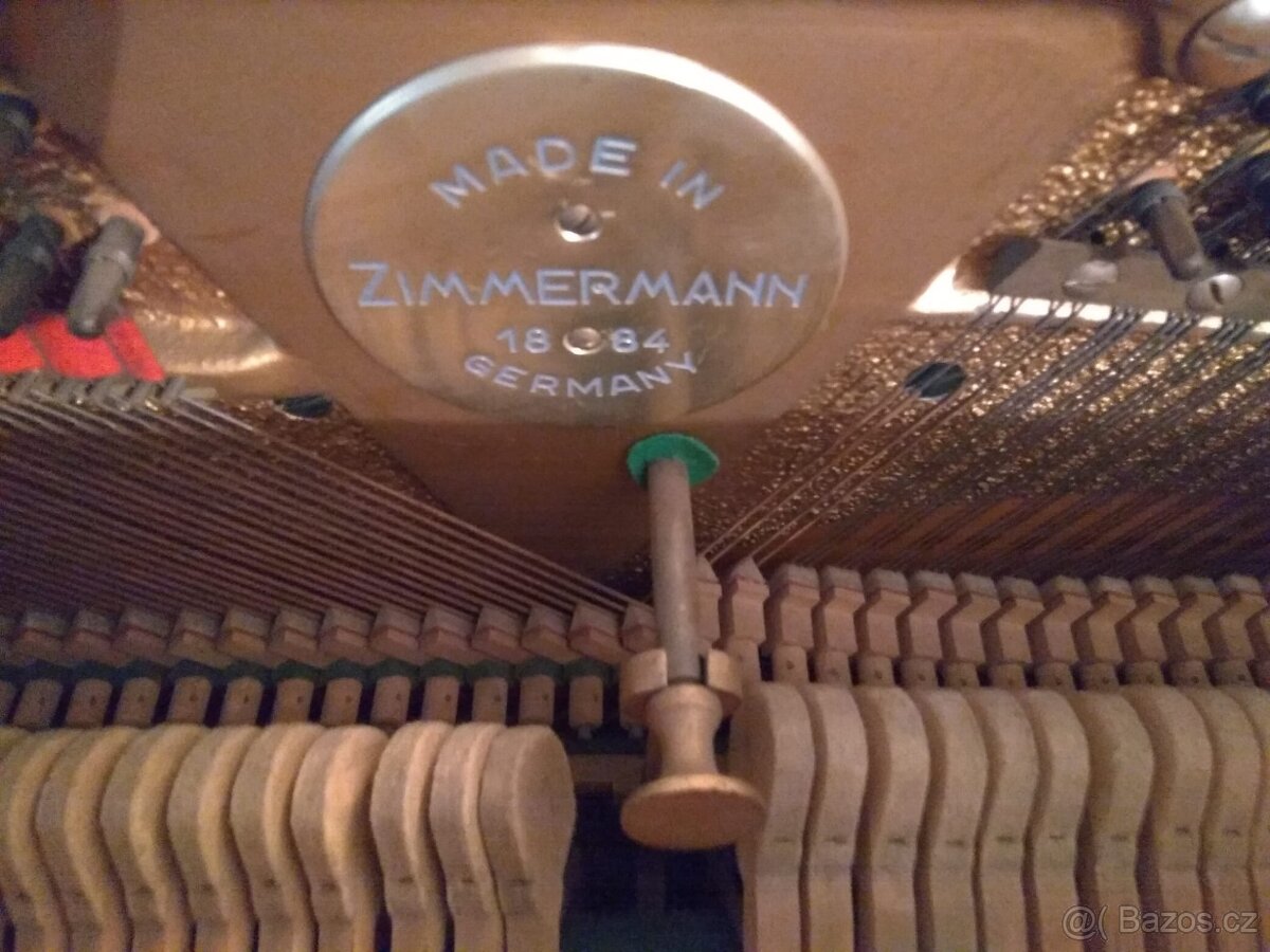 Piano Zimmermann prodám - 5