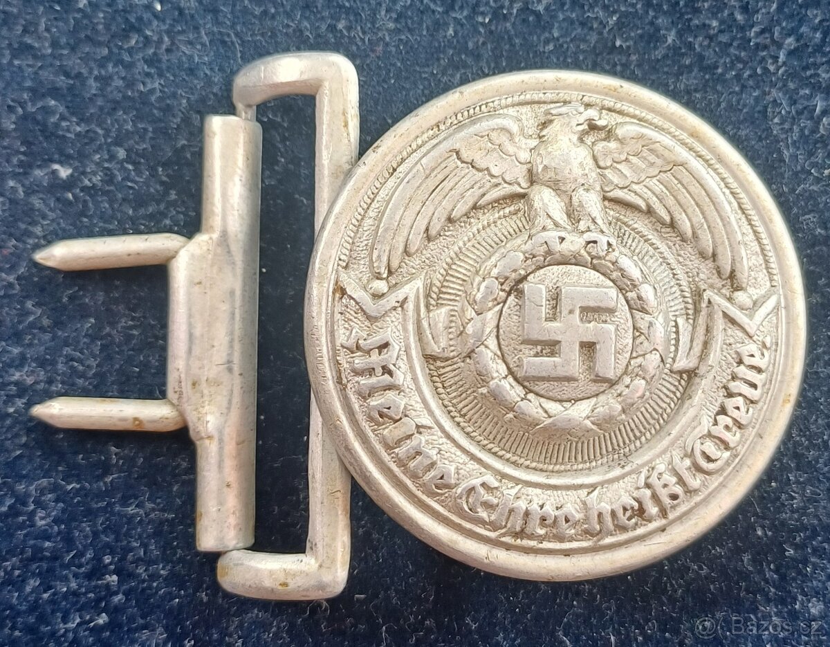 SS důstojnická přezka - originál - 5