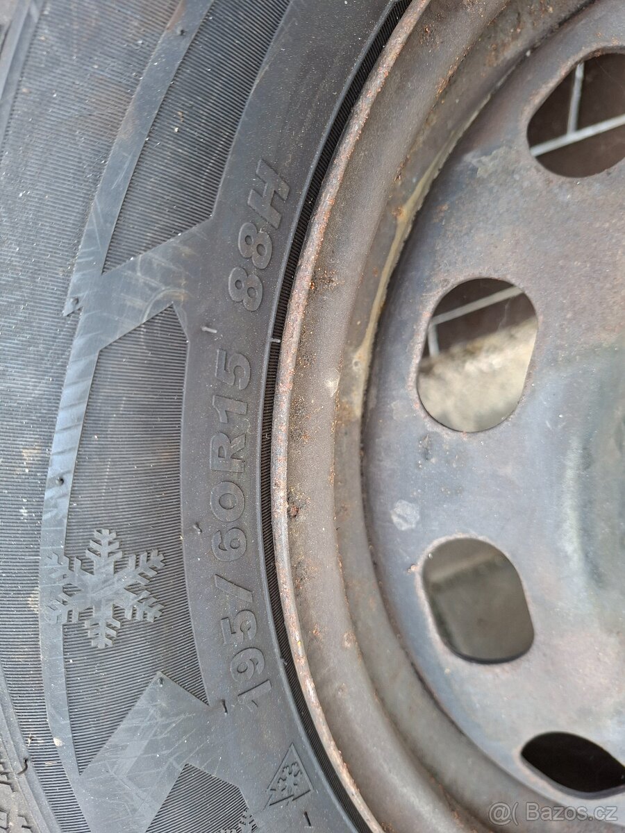 Plechové disky s pneu - 5