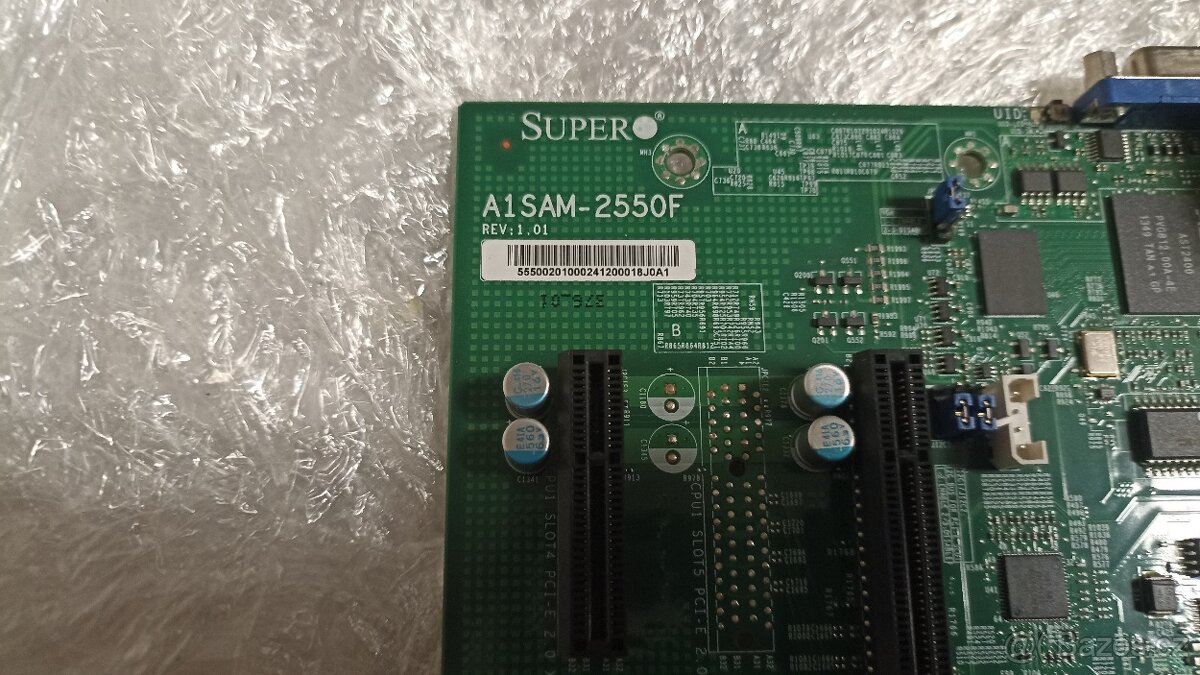 Supermicro A1SAM-2550F, Intel Atom C2550 14W TDP, 16GB RAM - 5