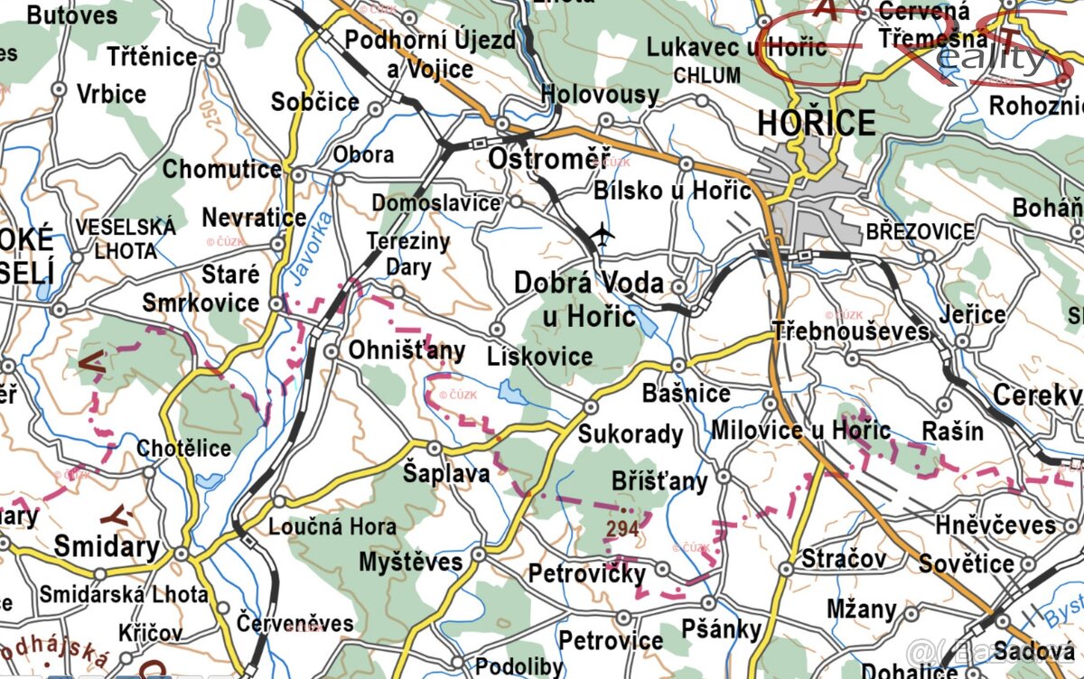 Prodej zemědělská půda, 4 928 m² - Ohnišťany, ev.č. 00476 - 5