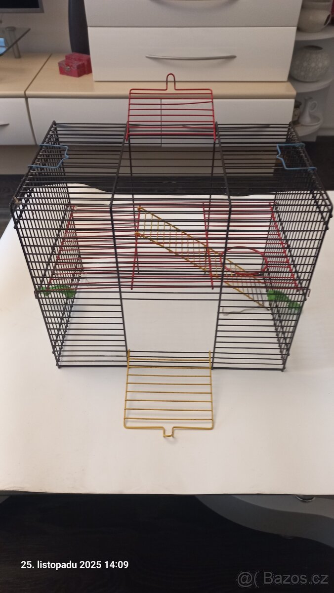 prodám klec pro křečky nebo myšky - 5