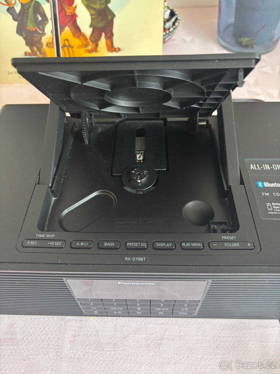 Přenosný stereo CD sys. Panasonic RX-D70BT - 5