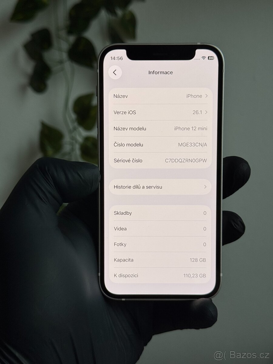 iPhone 12 mini 128GB - 100% baterie - 5