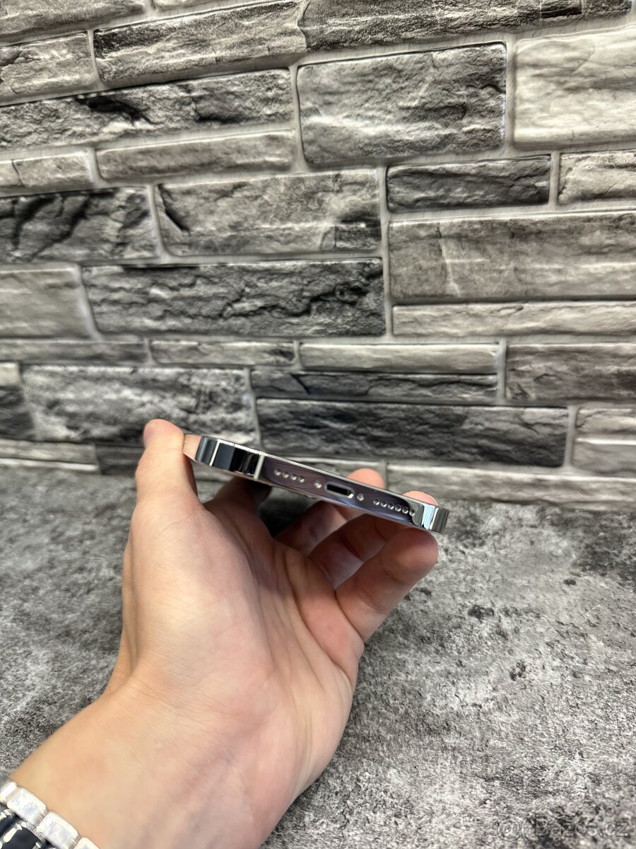 iPhone 14 Pro Max 128GB Silver, baterie 85%, DPH - 5