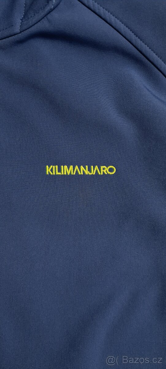 Modrá softshellová bunda Kilimanjaro - 5