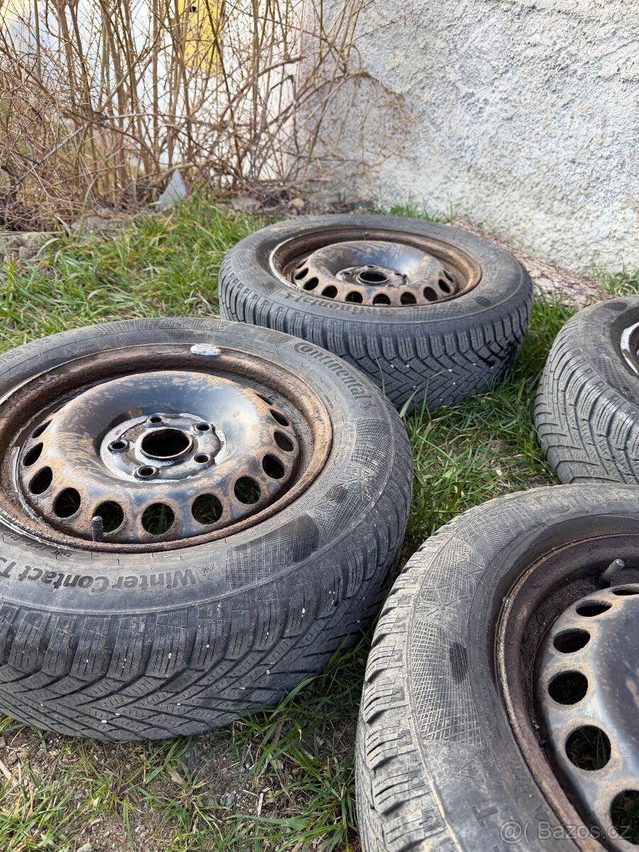 Pneu + disky 195/65 R 15 T - 5