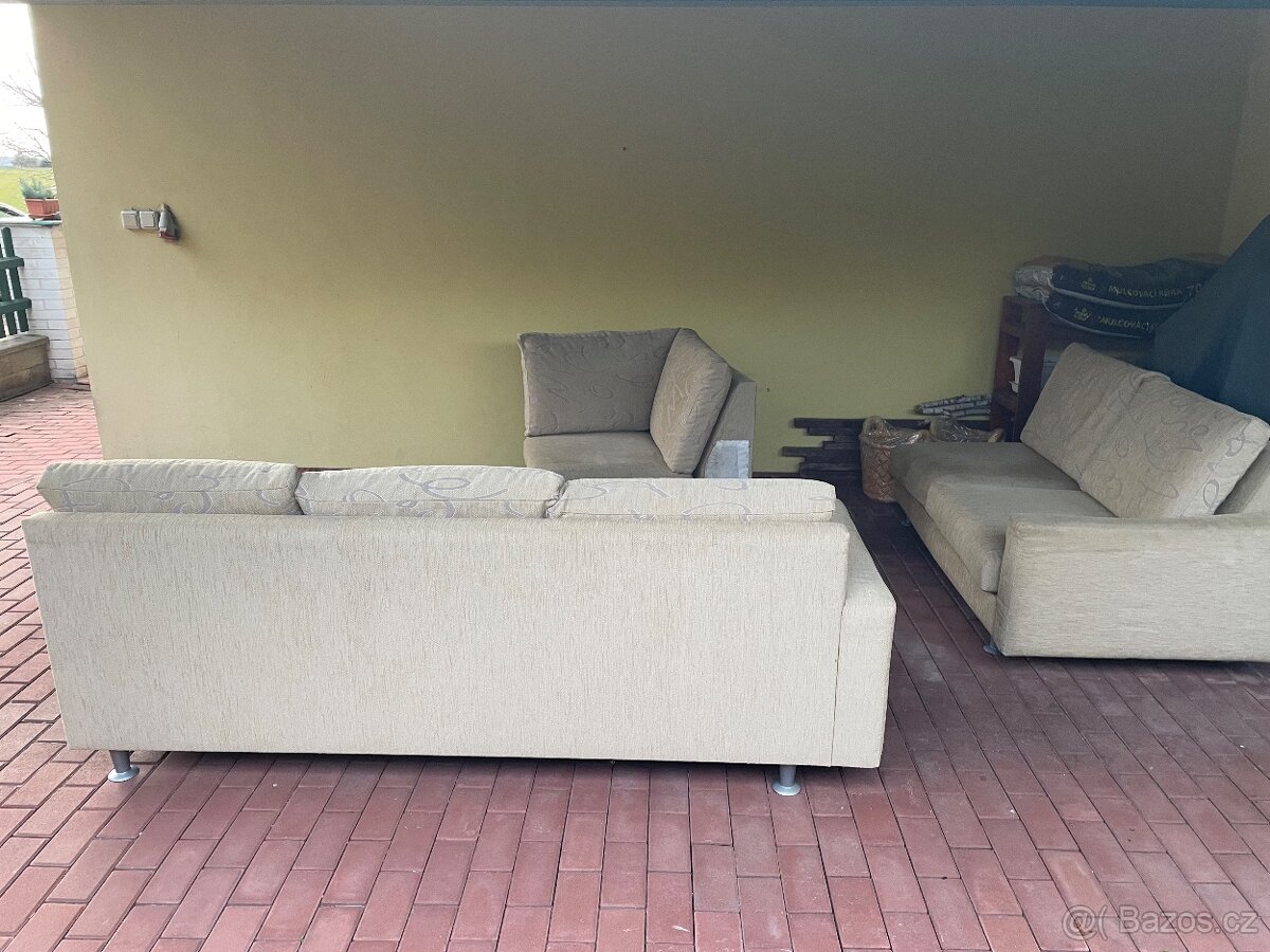 Rohová sedací souprava - 5
