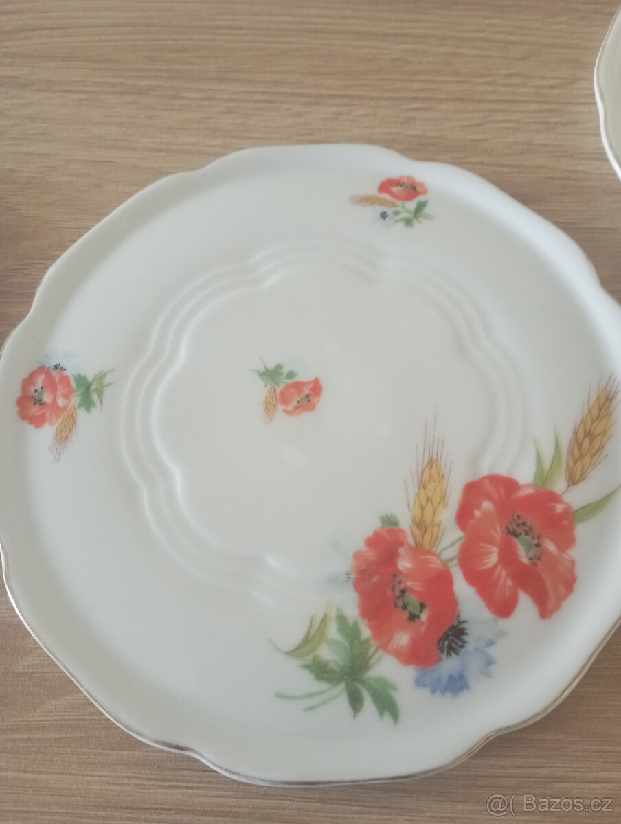 Art Deco, prvorepubliková koláčová souprava - 5