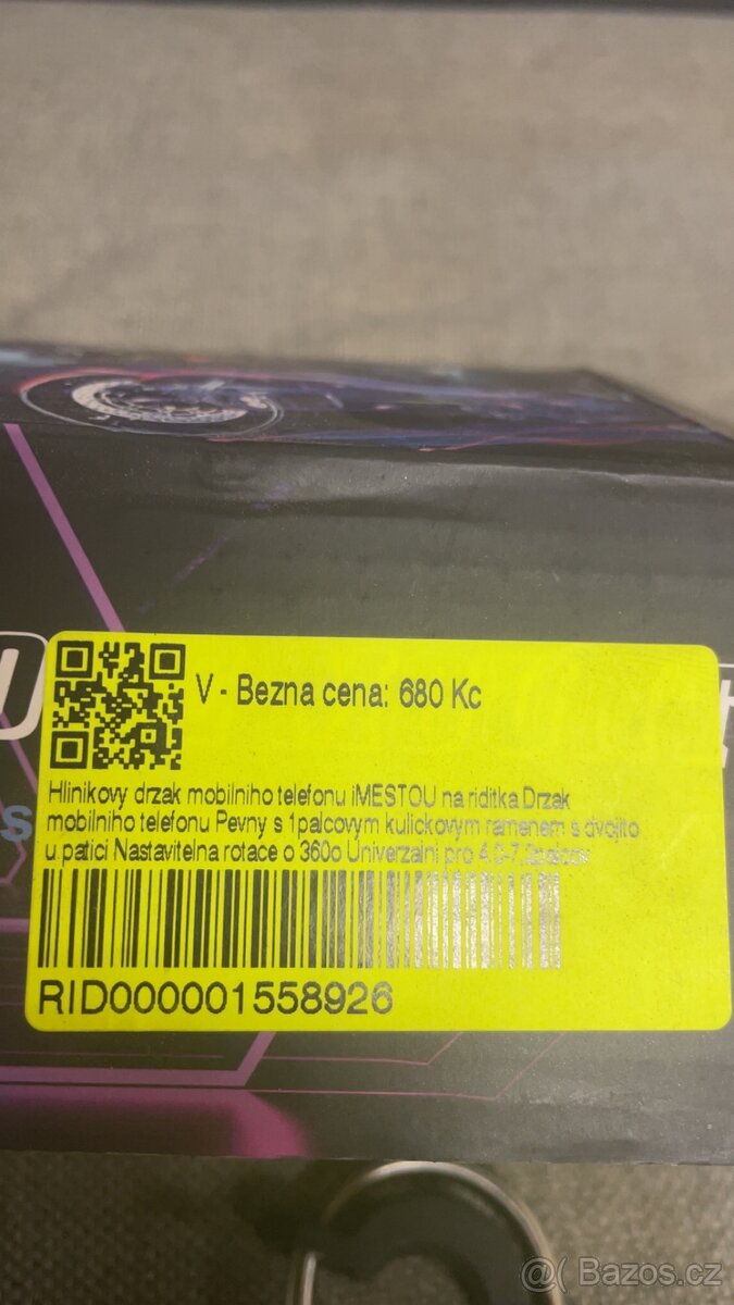 Držák na mobil,závažíčka do řídítek ,páčky - 5