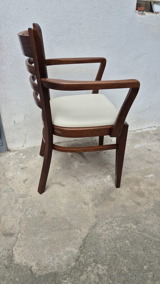 Ton židle / křesílka s novým lakem (č.37) - 5