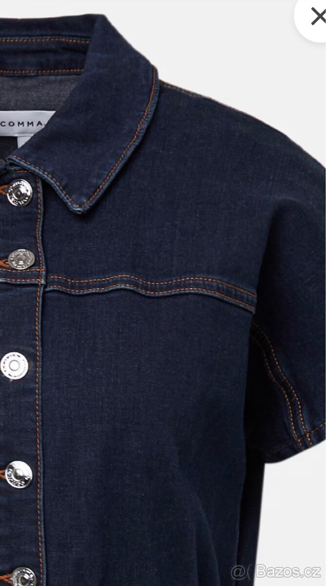 Džínové šaty COMMA vel. 38 - 5