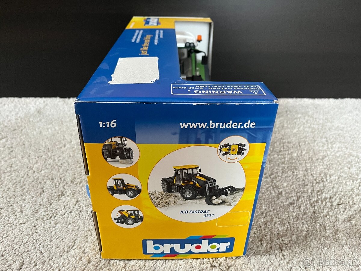 Bruder traktor Fendt 936 Vario + čelní nakladač - 5