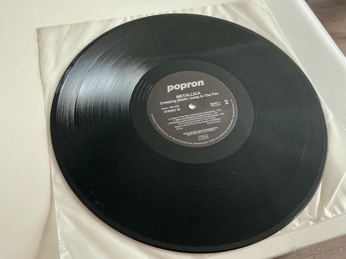 Lp Metallica CreepingDeath/Jump in the Fire - 5