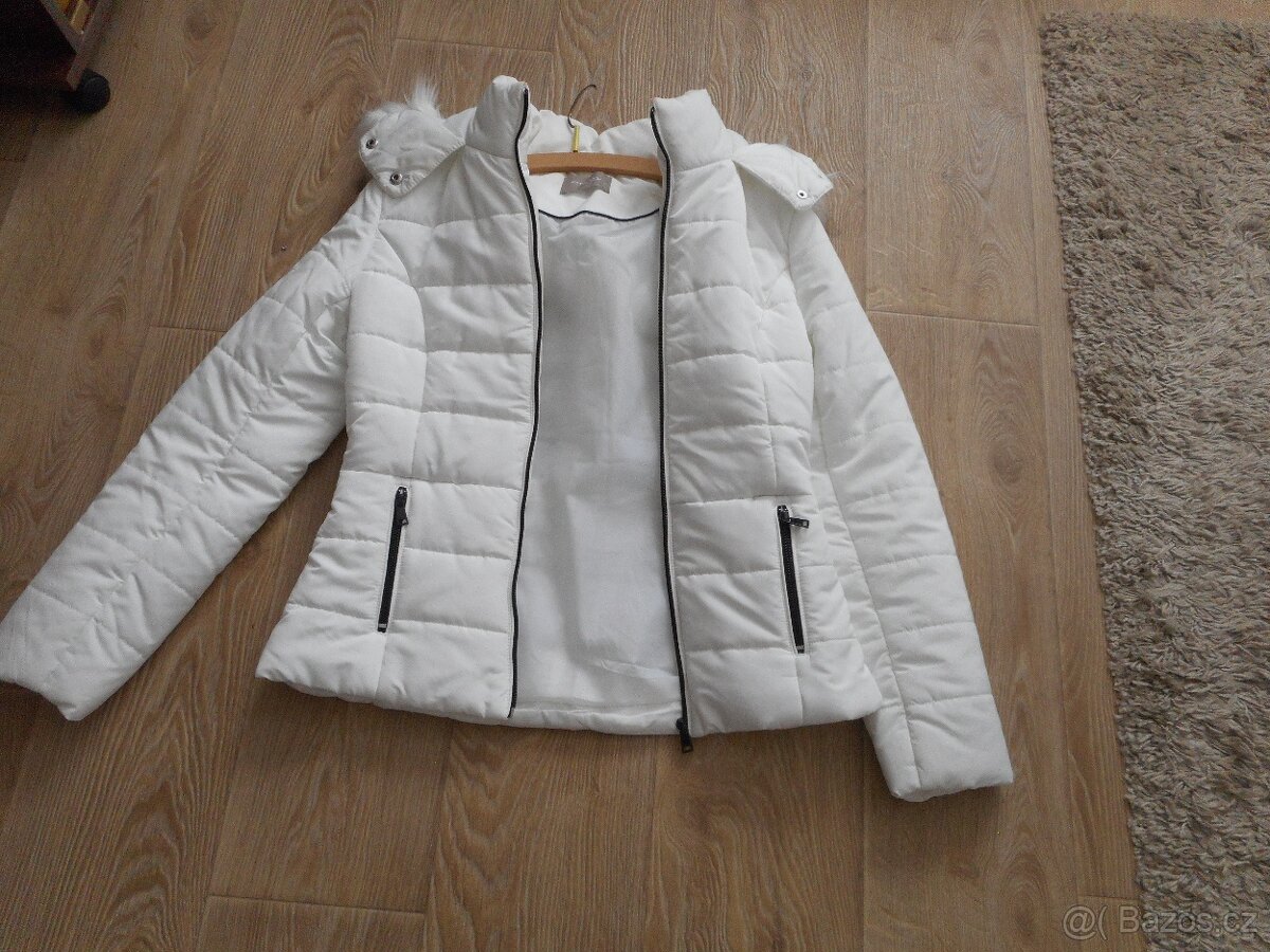 Bunda zimní bílá - 5