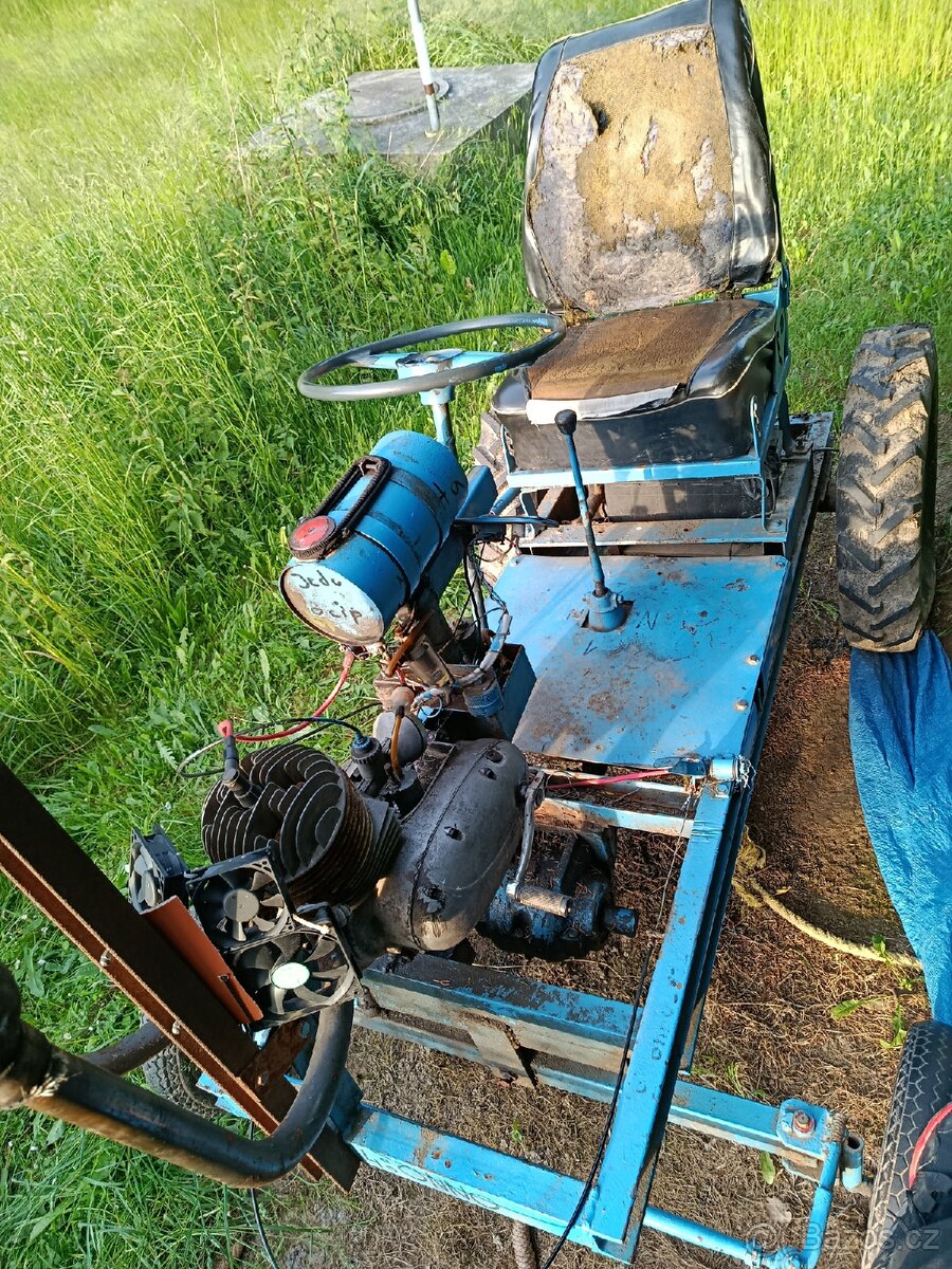 Traktor domácí výroby - 5