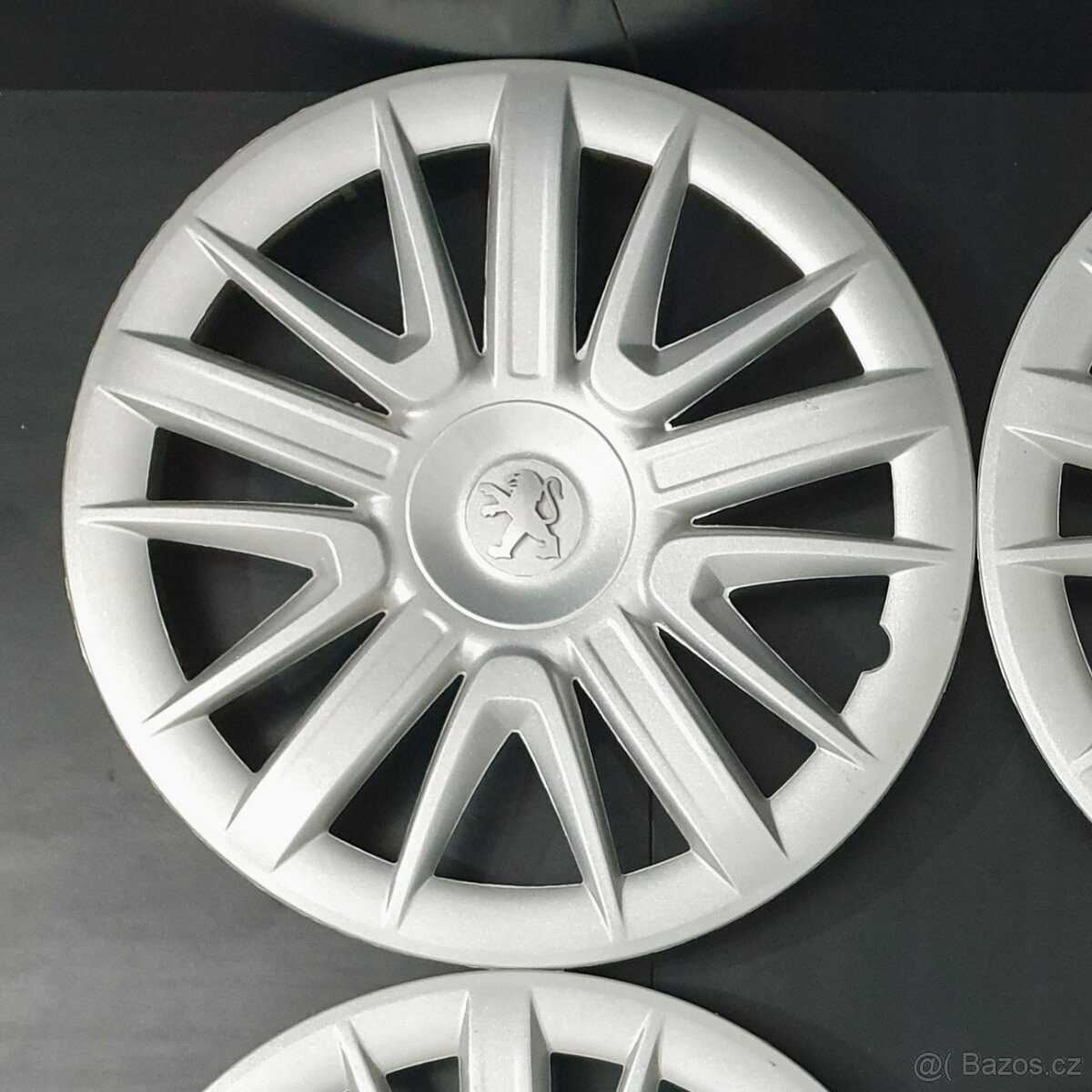 Zánovní poklice Peugeot 15" ORIGINÁLNÍ č. B1 - 5