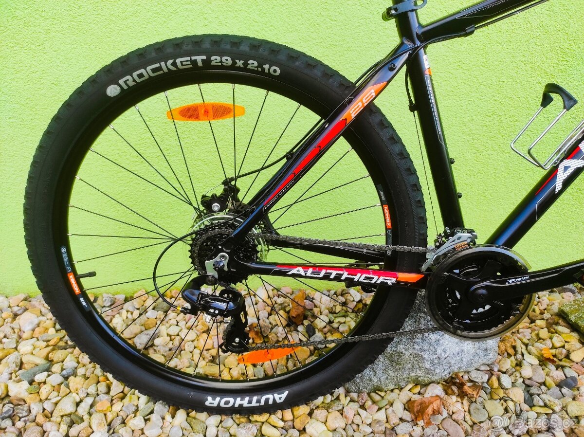 Značkové horské kolo Author 29"/19" disc - 5