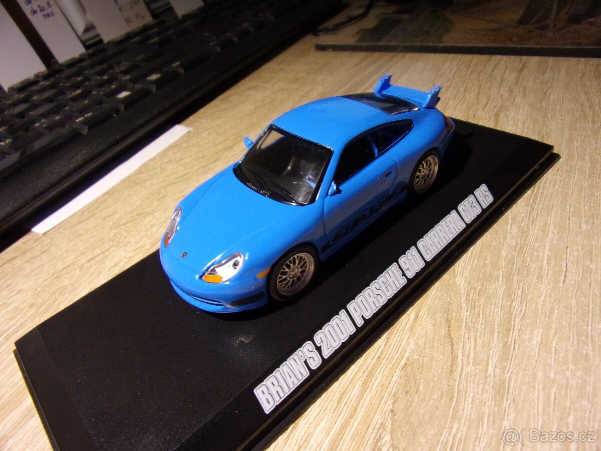 Prodám model Porsche 911 Carrera GT3 RS ze série Rychle a zb - 5