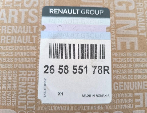 Zadní mlhovka Dacia Duster II (od r.2018) bez patice - 5