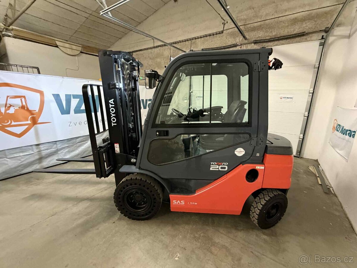 Toyota Dieselový VZV 52-8FDF20 zánovní 1035mth - 5