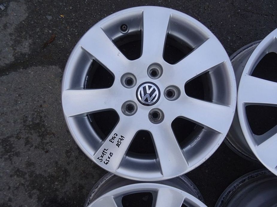 Alu disky na VW, Škoda, 15", 5x112, ET 47, šíře 6,5J - 5