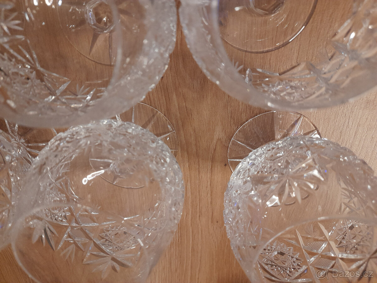 6 ks sklenic na koňak - 5