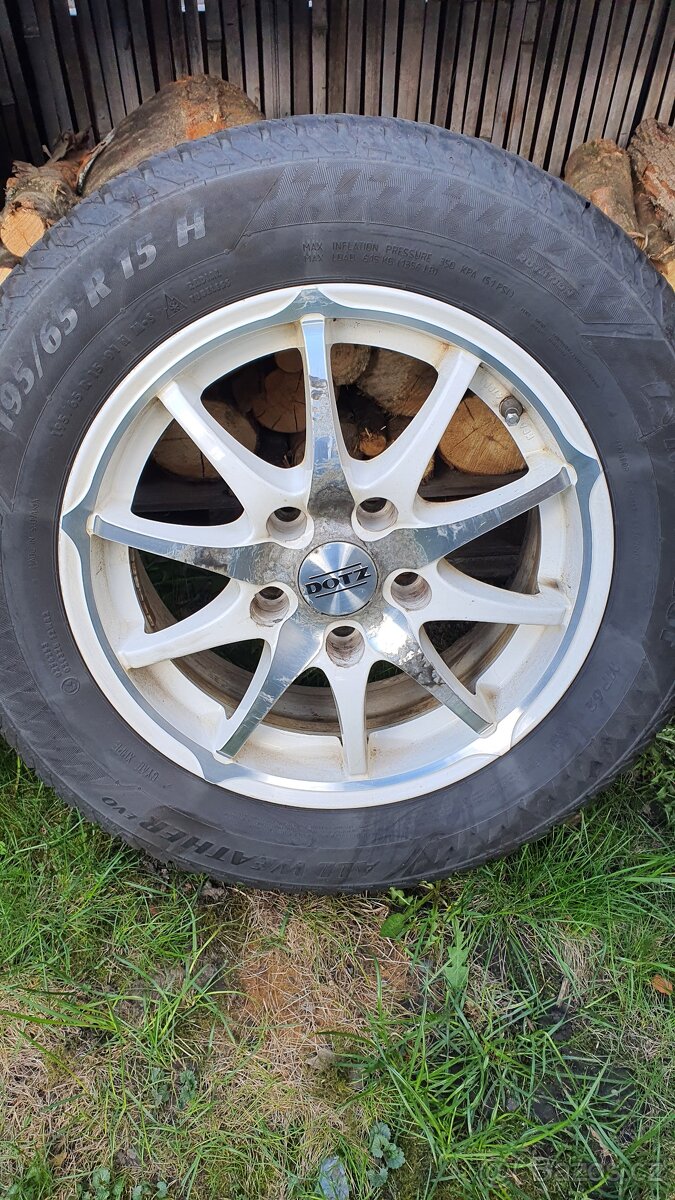 Alu kola Dotz R15 5x114,3 - 5
