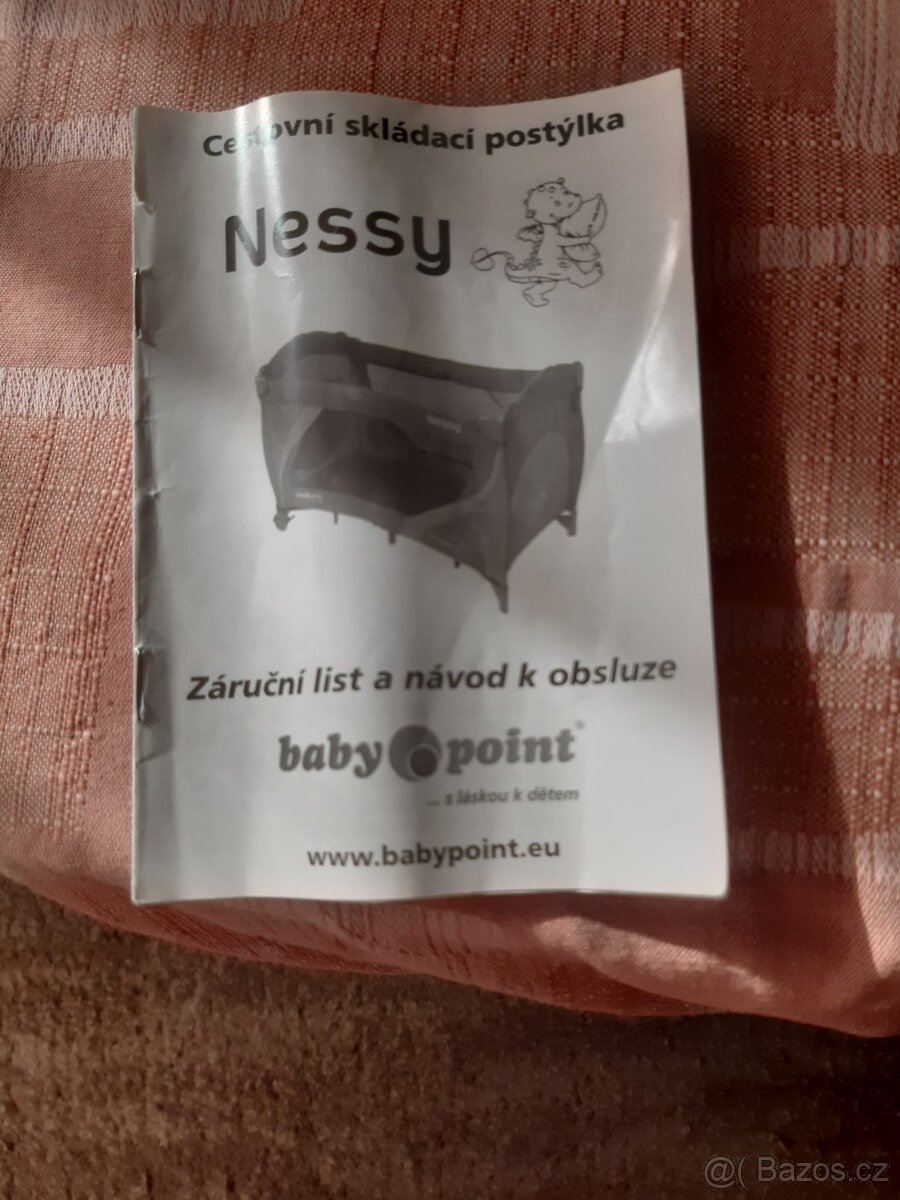 Dětská postýlka - cestovní, skládací - 5