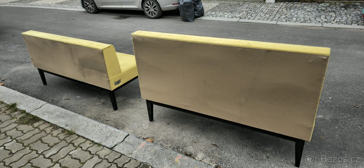 DVA GAUČE ŽLUTÉ - 5