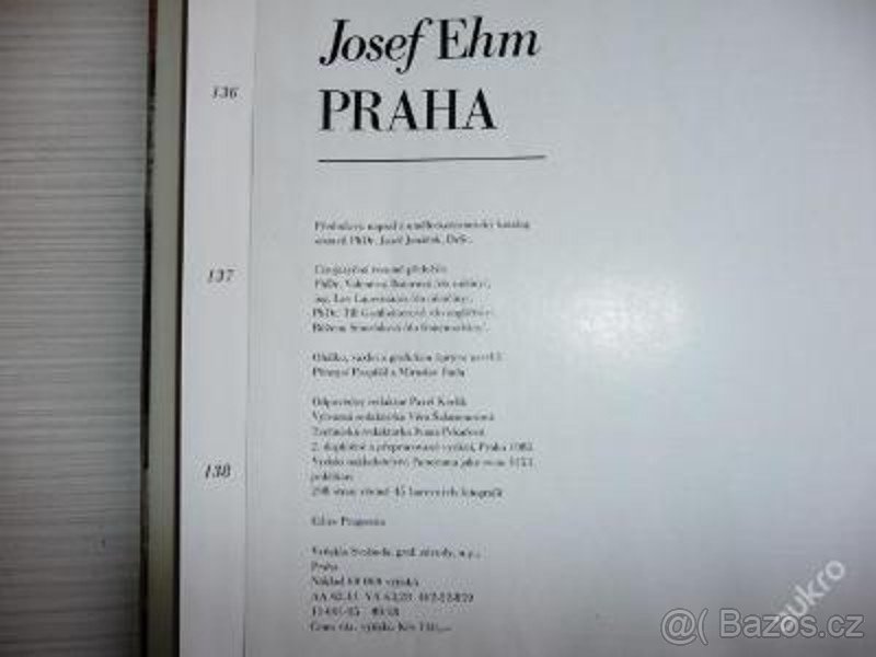 Kniha Praha - Josef Ehm - 5