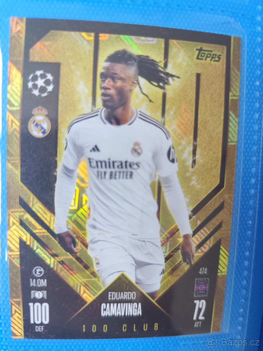 Fotbalové kartičky Match Attax 2024/25 - 100 Club - 5