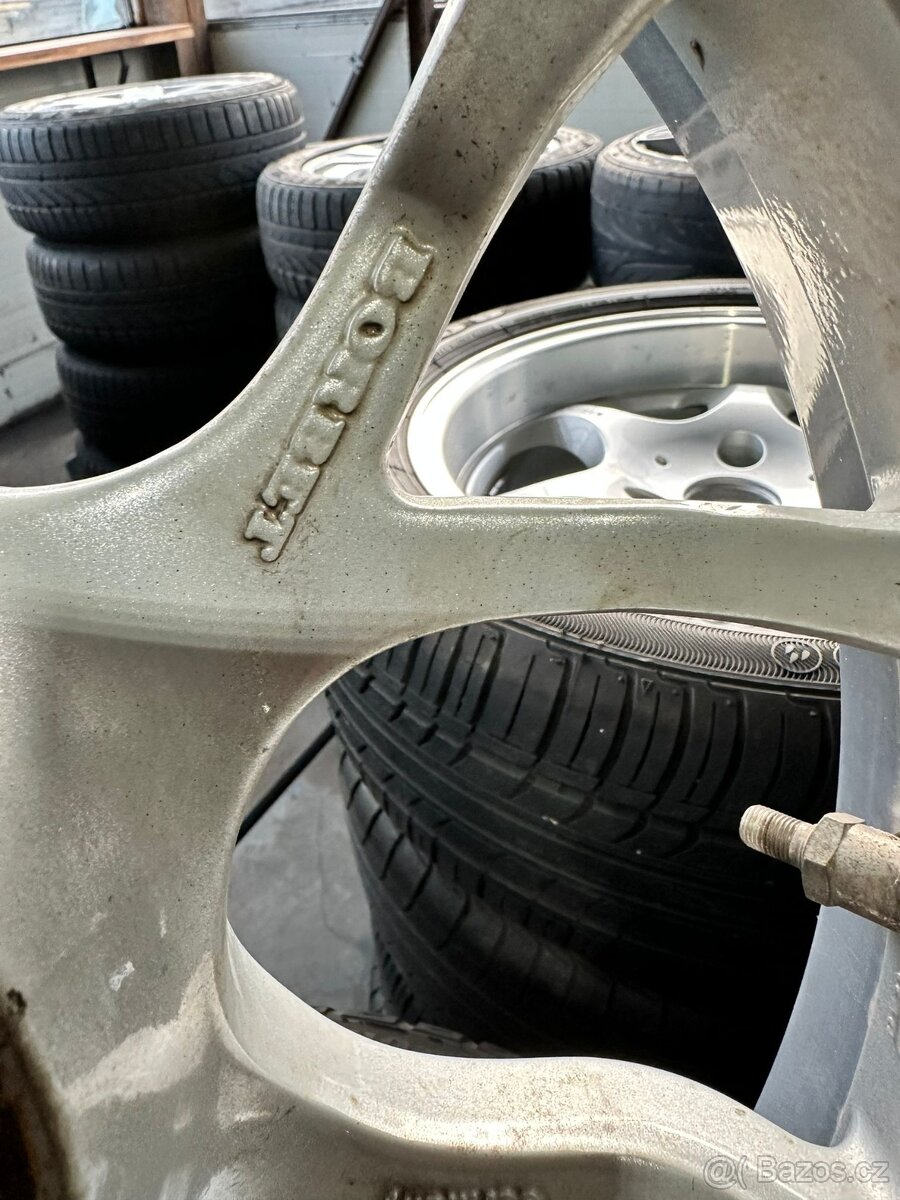 Prodám Alu kola Borbet 4x98 7,5j x 16 H2 ET35 - 5