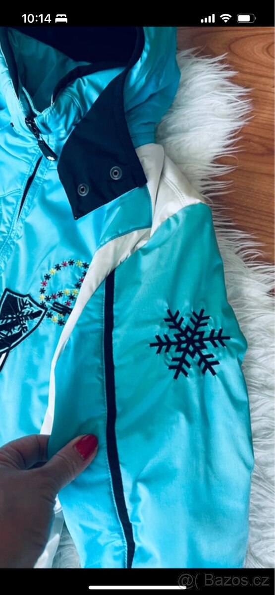 SPORTALM DÁMSKÁ ZIMNÍ LYŹAŘSKÁ BUNDA VEL.XS-S - 5